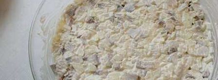 селедка под шубой без яиц. Шаг 3