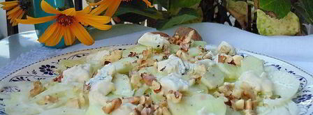 салат с фенхелем и голубым сыром. Шаг 5