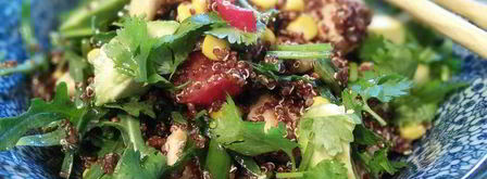 салат с киноа, курицей и авокадо. Шаг 6