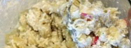 салат с крабовым мясом. Шаг 9