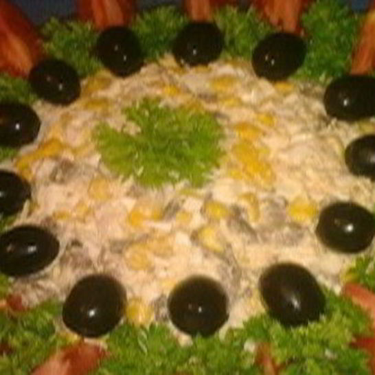 Рецепт салата с куриным филе солнышко мое