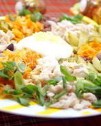 Салат с курицей Калейдоскоп