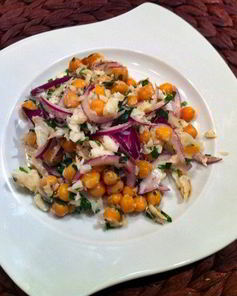 Салат с треской