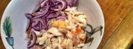 салат с треской. Шаг 4