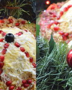 Салат Шапка Мономаха