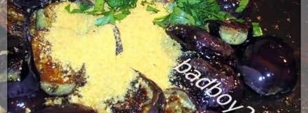 теплый салат баклажанный. Шаг 19