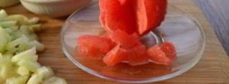 вальдорфский салат с грейпфрутом. Шаг 3