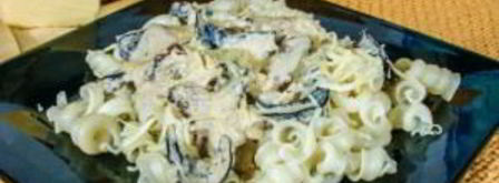 грибной соус к макаронам. Шаг 4