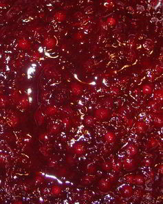 Клюквенно-брусничный соус