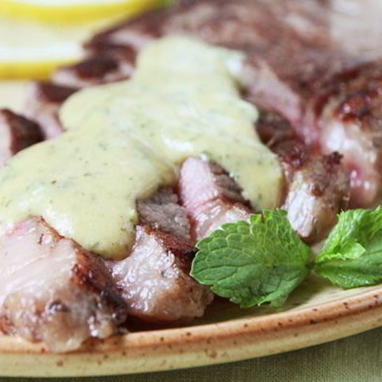 Рецепт мятна-горчичного соус