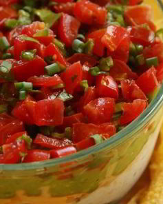 Семислойный соус для макания