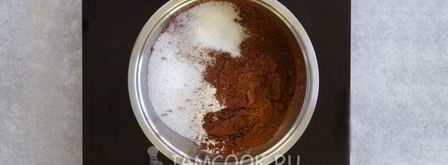шоколадный соус из какао. Шаг 3