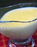 Сладкий соус молочный