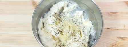 сливочный соус для шаурмы с огурцом. Шаг 10