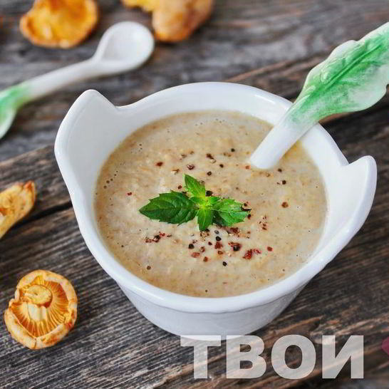 Рецепт сливочного соуса с грибами