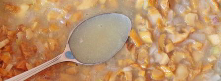 сливочный соус с грибами. Шаг 4