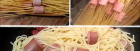 соус для макарон с сосиской. Шаг 2