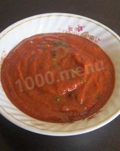 Соус для пиццы из томатной пасты