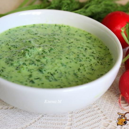 Рецепт соуса из ботвы редиса