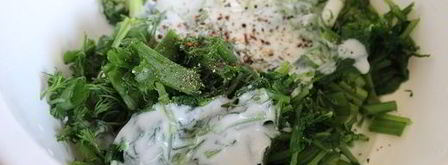 соус из ботвы редиса. Шаг 4