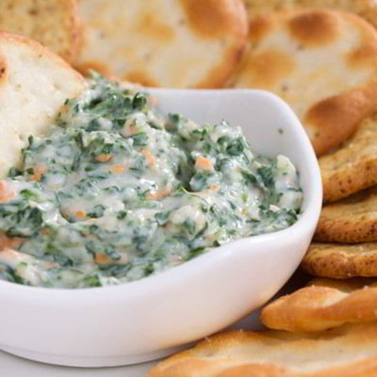 Рецепт соуса из шпината и сыра