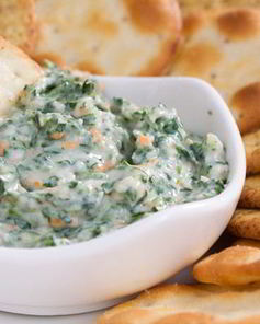 Соус из шпината и сыра