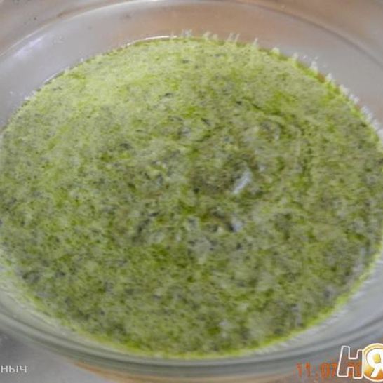 Рецепт соуса из шпината