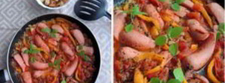 соус из сосисок. Шаг 4