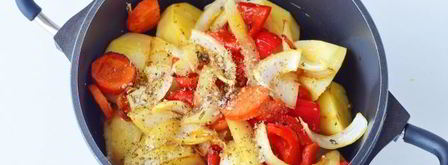 соус с мясом и картошкой. Шаг 11