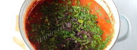 соус сацебели на зиму. Шаг 5