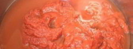 томатный соус из томатной пасты. Шаг 2
