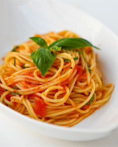 Томатный соус с апельсинами и хмели-сунели