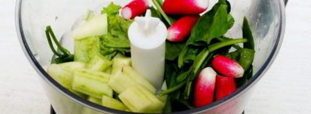 зеленый сметанный соус. Шаг 3