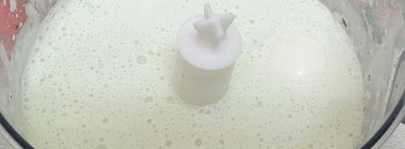 зеленый сметанный соус. Шаг 5