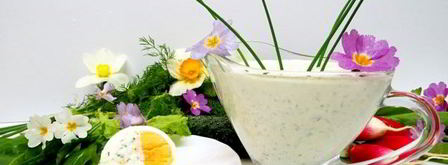 зеленый сметанный соус. Шаг 6