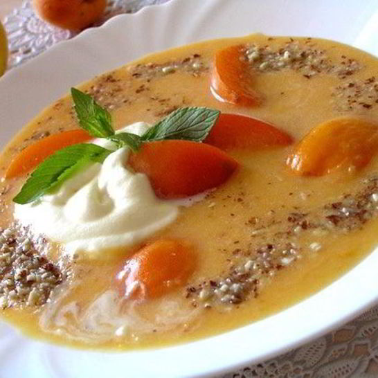 Рецепт абрикосового супа с рисом