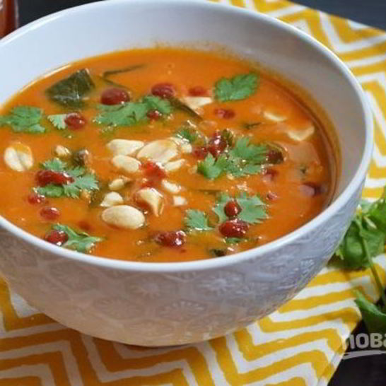 Рецепт африканского орехового супа