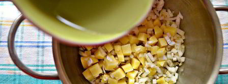 болгарский летний суп. Шаг 2