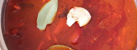 борщ без мяса. Шаг 8