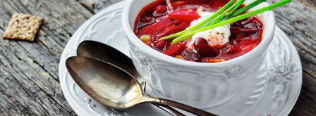 борщ без мяса. Шаг 9