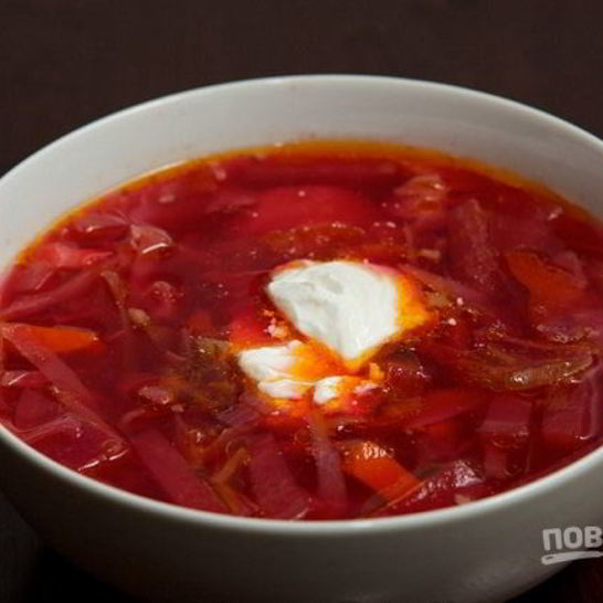 Рецепт борща без томатной пасты
