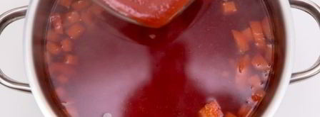 борщ диетический без зажарки. Шаг 7