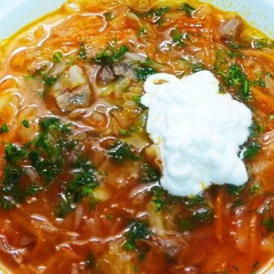 Рецепт борща из баранины