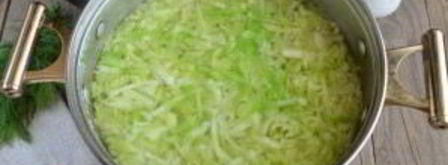 борщ из свежей капусты. Шаг 7