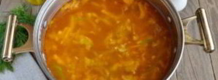 борщ из свежей капусты. Шаг 8