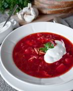 Борщ из свинины