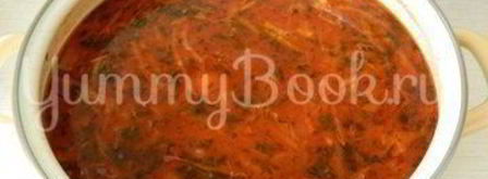 борщ на птичьем бульоне. Шаг 8