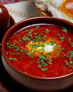 Борщ по-черниговски