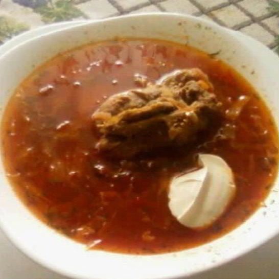 Рецепт борща по-украински