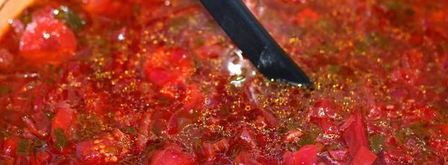 борщ с баклажанами. Шаг 21